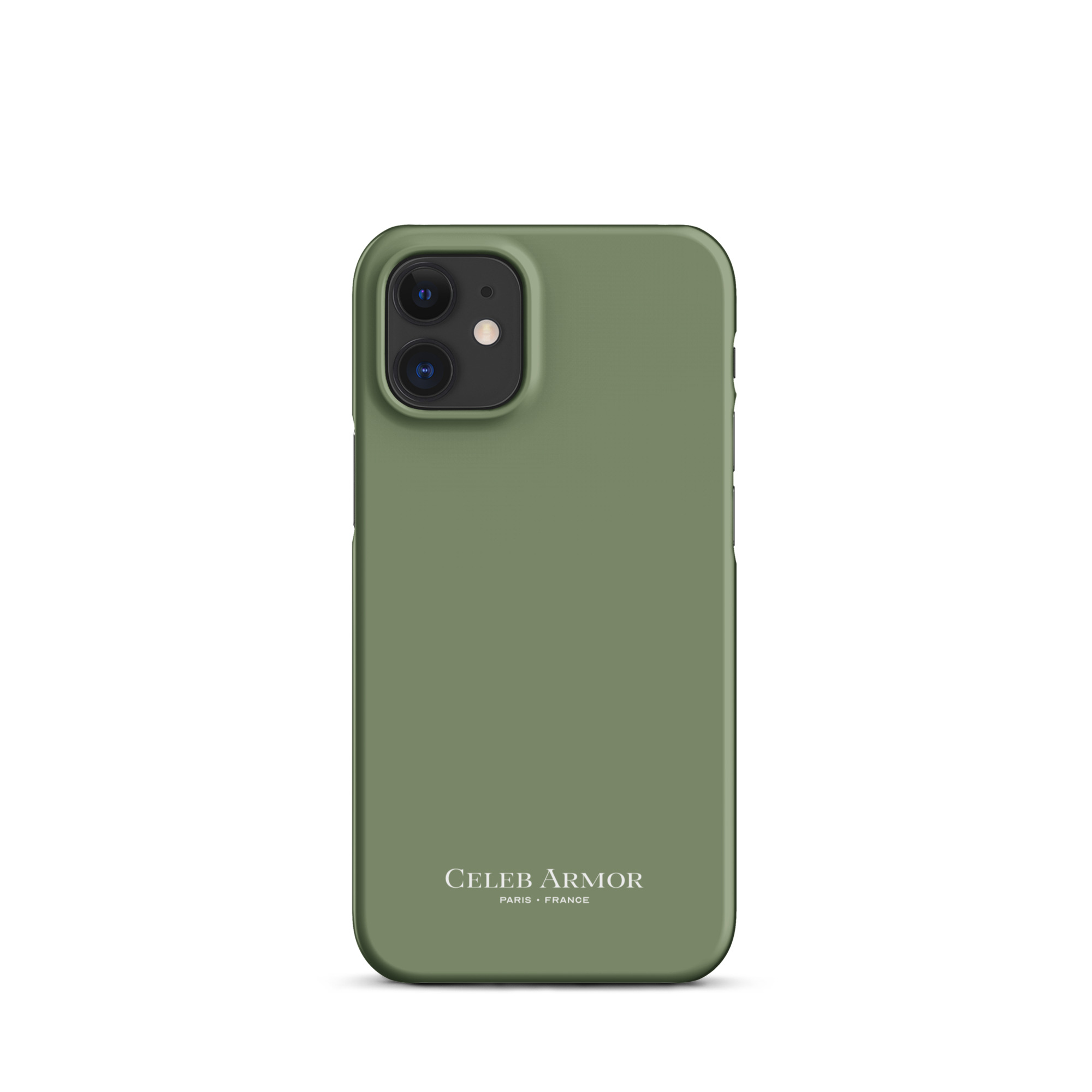 Green Camouflage Snap case for iPhone® - iphone-12-mini