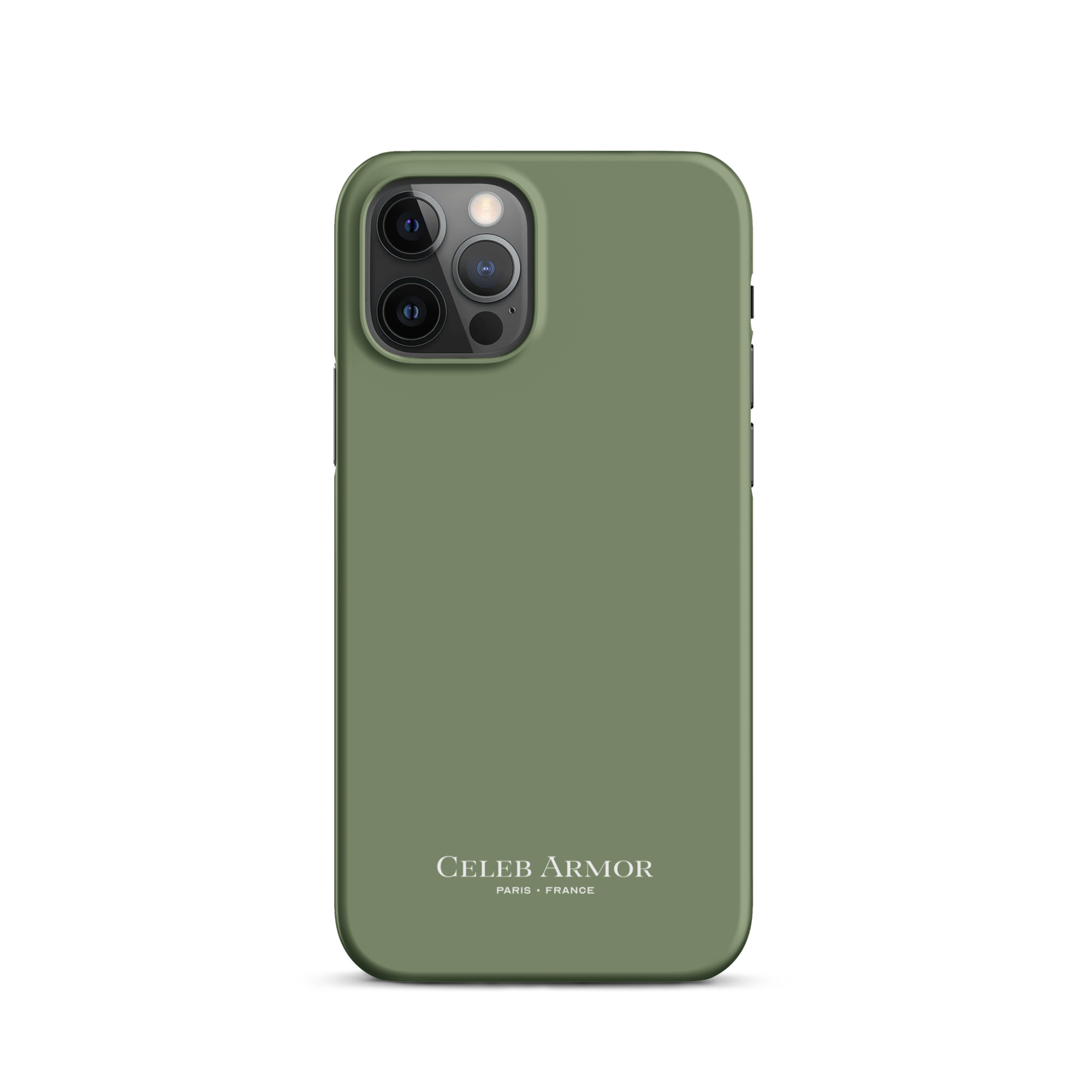 Green Camouflage Snap case for iPhone® - iphone-12-pro