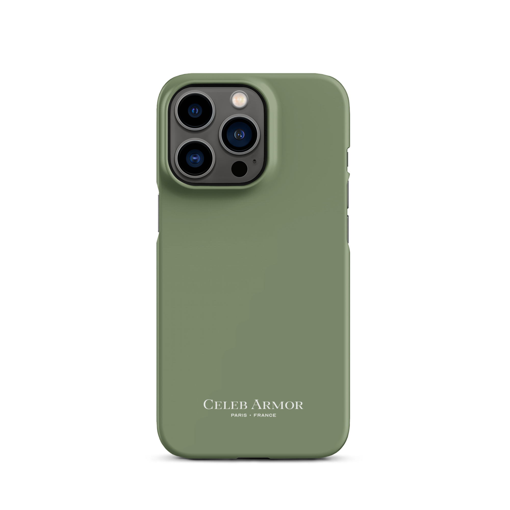 Green Camouflage Snap case for iPhone® - iphone-13-pro